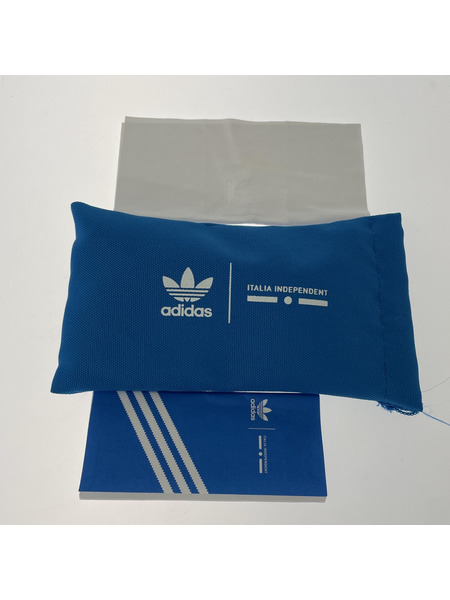adidas originals ソノ他 ウェリントンサングラス バイカラー