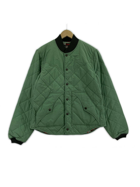 RRL ジャケット QUILTED RANCHER JACKET (S) グリーン[値下]