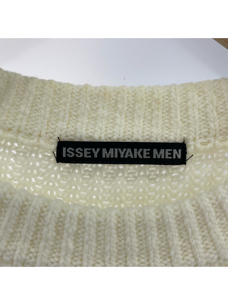 ISSEY MIYAKE ニット・セーター MEN 20SS コットンアクリルミドルゲージニット 3