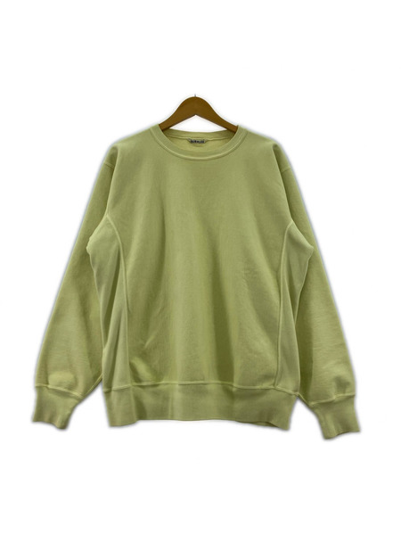 AURALEE スウェット・トレーナー 無地スウェット (4) 黄