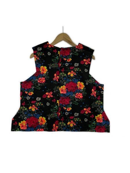 COMME des GARCONS 半袖Tシャツ・カットソー 12AW 花柄 ノースリーブ シャツ