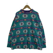 old early man images native patern l/s tee L