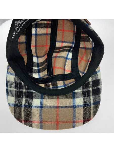Supreme キャップ Lochcarron Camp Cap Tan Plaid｜商品番号
