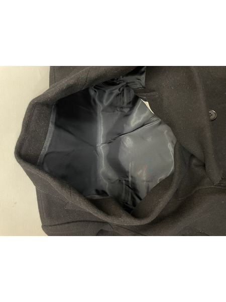 UNDERCOVER ピークドラペル ウールジャケット 1 ブラック H1106-2