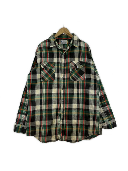 OLD・VINTAGE 長袖シャツ ALASKAN チェックネルシャツ[値下]