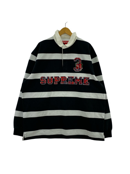 Supreme ポロシャツ 25AW Stripe Rugby XL