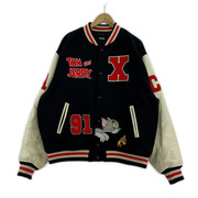 XLARGE×TOM AND JERRY VARSITY JACKET XL