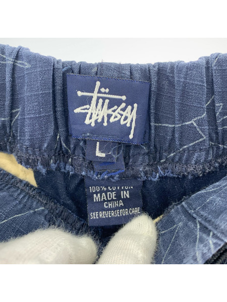 STUSSY ショートパンツ OLD ネイビー L