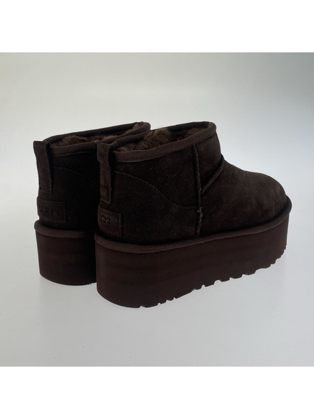 UGG  classic ultra mini platform ブラウン 25.0cm[値下]