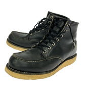 RED WING ブーツ 00s 刺?羽根タグ アイリッシュセッター 8 BLK