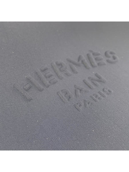 HERMES ポーチ ブルー