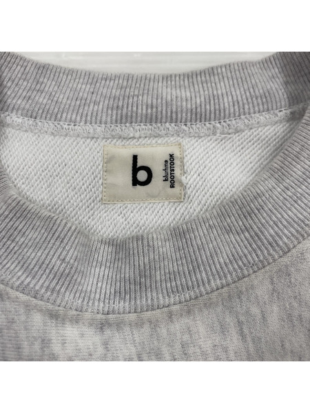 blurhms スウェット・トレーナー PRINT Sweat グレー[値下]