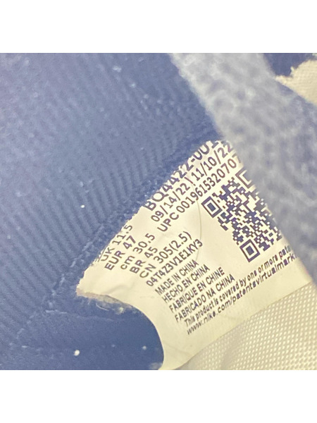 NIKE スニーカー AIR JORDAN 1 RETRO HI 85 BLACK 30.5cm