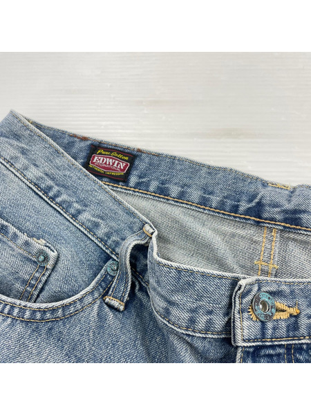 NEAT デニム・ジーンズ ×EDWIN Bshop別注 ROSS MEN サックス