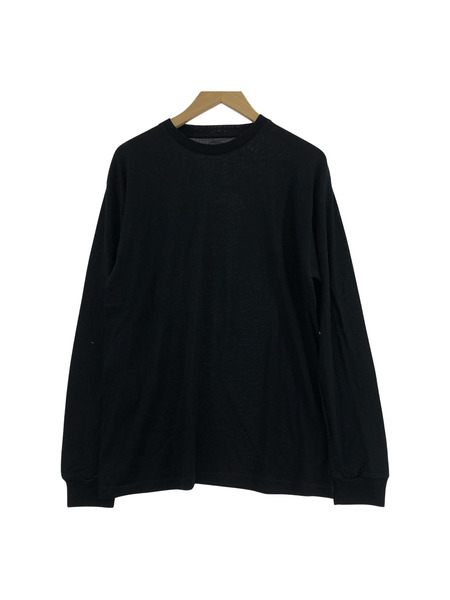 graphpaper Washable Wool Crew Neck Tee 1 黒[値下]