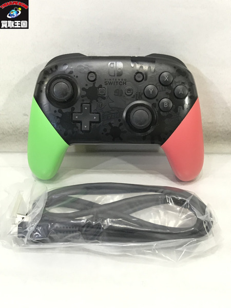 Switch Proコントローラー スプラトゥーン2 エディション