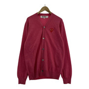 PLAY COMME des GARCONS カーディガン AZ-N076 ピンク (XL)