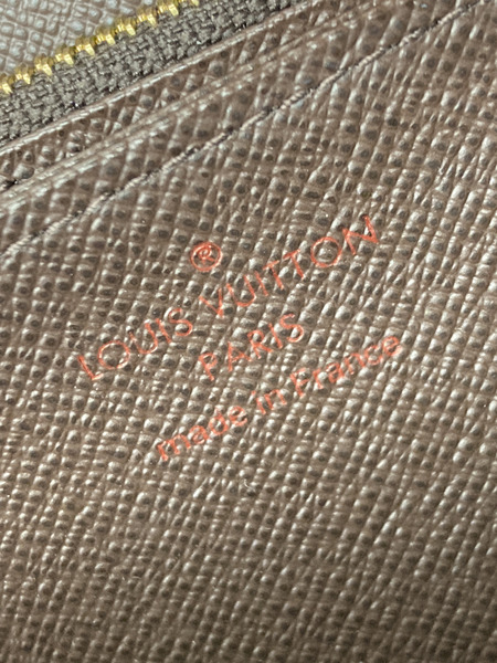 LV/ダミエ柄/ジッピーウォレット