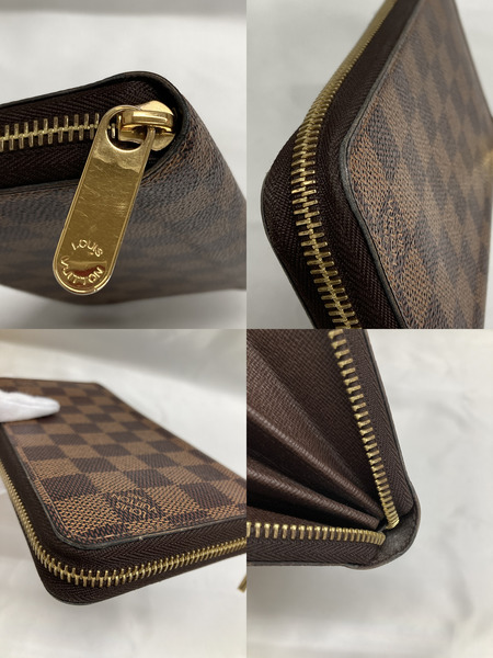 LV/ダミエ柄/ジッピーウォレット