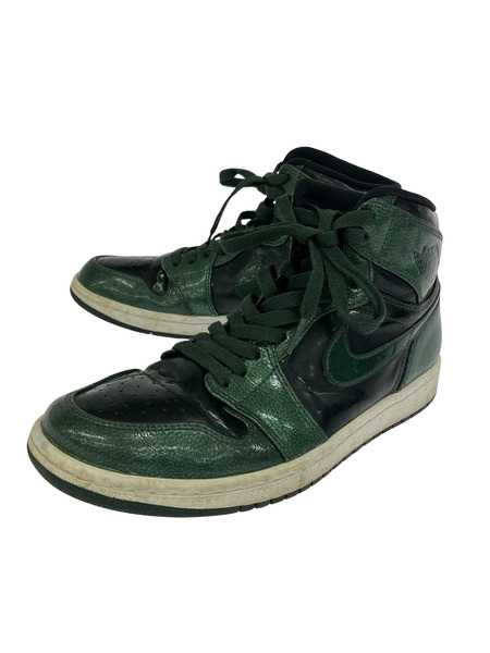 NIKE スニーカー AJ1 Retro High Grove Green 26.0cm