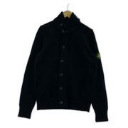 STONE ISLAND カーディガン ジップニットカーディガン 黒 L