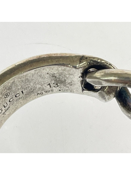 アクセサリー GUCCI ゴルメットチェーン リング