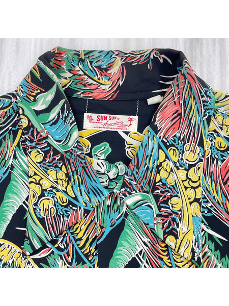 SUN SURF 半袖シャツ アロハシャツ レーヨン