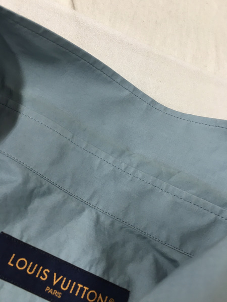 LOUIS VUITTON/23SS/プレーズドグラフィックシャツ/M/RM231 UD7 HOS75W[値下]