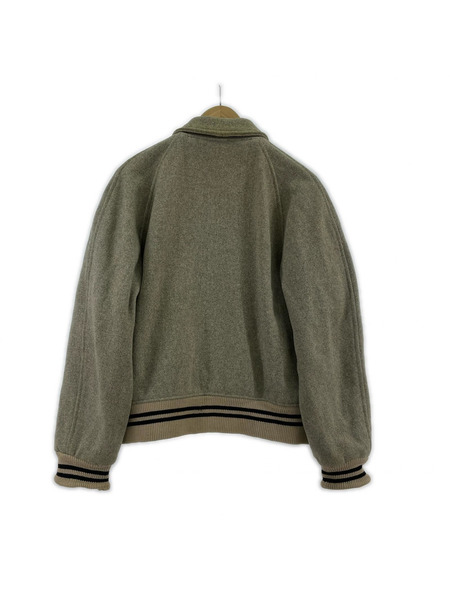 OLD・VINTAGE ジャケット 50~60s 襟付キ ウールスタジャン