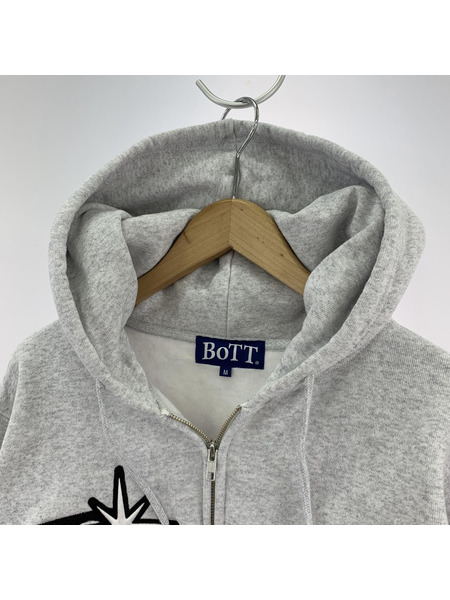 BoTT Scattered B logo Zip Hoodie M GRY[値下]｜商品番号