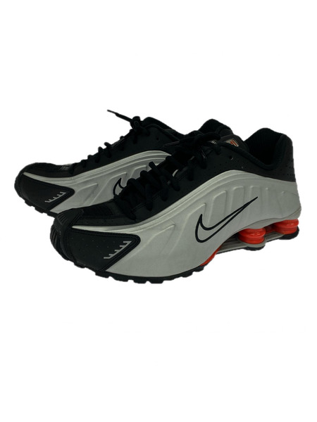 NIKE スニーカー Shox R4 "Metallic Silver/Red" (29cm)