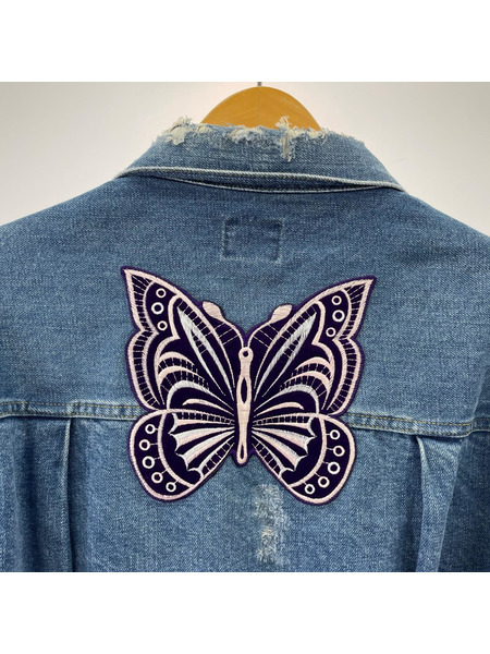 Needles デニムジャケット Assorted Patches Jean Jacket S KP137