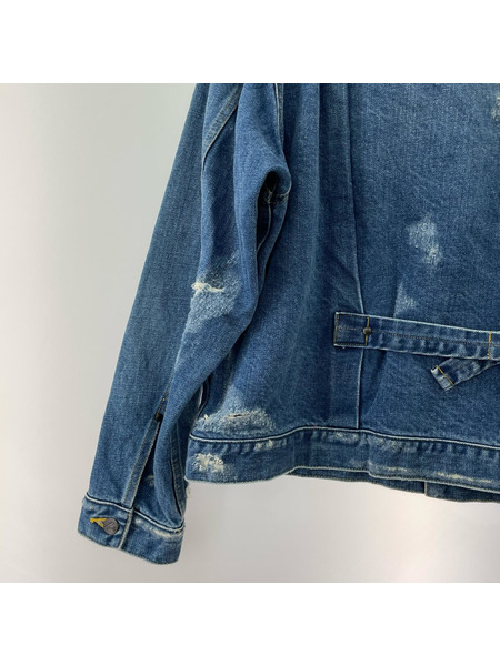 Needles デニムジャケット Assorted Patches Jean Jacket S KP137