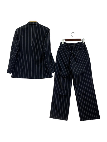 LITTLEBIG Stripe 6B Double Breasted Set Up ストライプセットアップ 1 ブラック[値下]