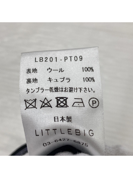 LITTLEBIG Stripe 6B Double Breasted Set Up ストライプセットアップ 1 ブラック[値下]