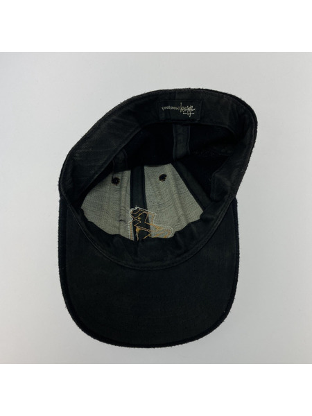 STUSSY キャップ OLD/00s/S LOGO/BLK[値下]