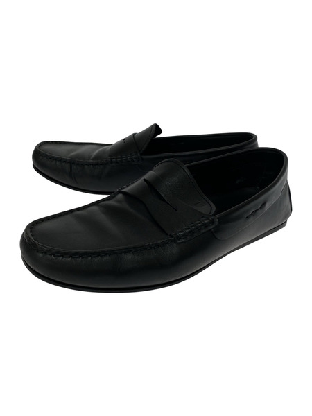 TOD’S シューズ レザーローファー 7 BLK[値下]