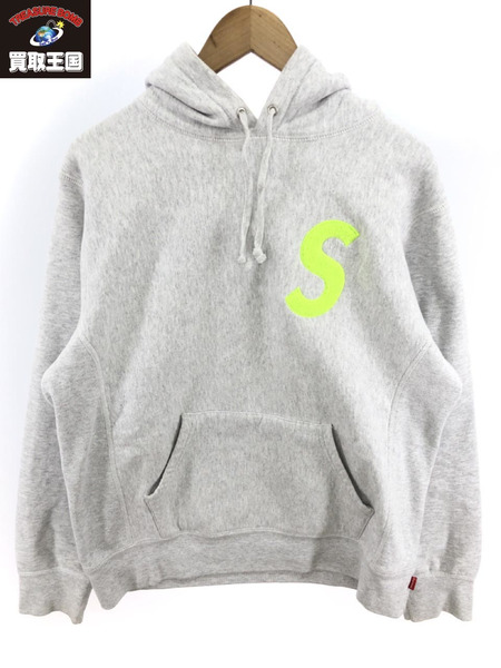Supreme S Logo Hooded Sweatshirt M