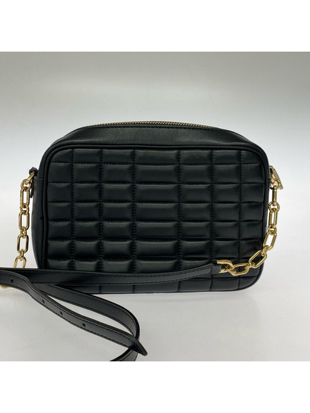 MICHAEL KORS TRIBECA Quilted Leather Crossbody Bag 黒