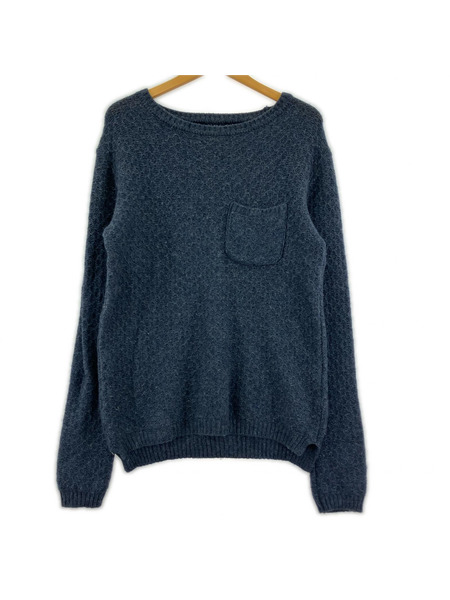 STUDIOUS ニット・セーター ニット 青