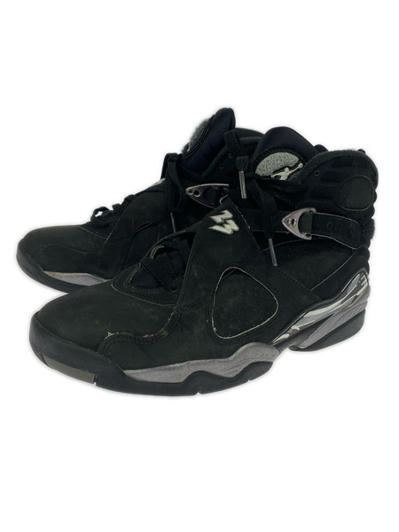 NIKE スニーカー AIR JORDAN 8 RETRO 黒 (28㎝) 305381-003