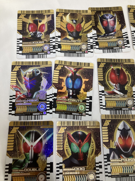 仮面ライダー ライドケミートレカ マーベラスレア レジェンド コンプ[値下]