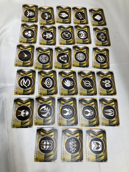 仮面ライダー ライドケミートレカ マーベラスレア レジェンド コンプ[値下]