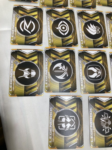 仮面ライダー ライドケミートレカ マーベラスレア レジェンド コンプ[値下]