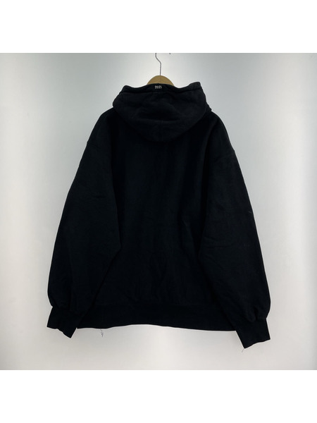 パーカー 21AW  Box Logo フーディー ブラック(XL)