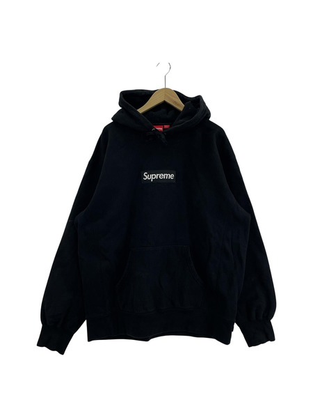 パーカー 21AW  Box Logo フーディー ブラック(XL)