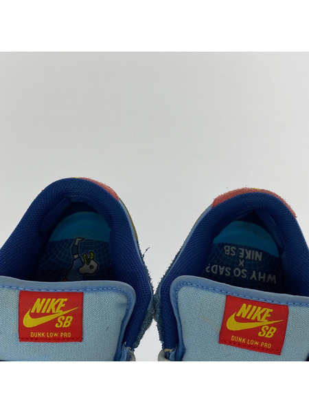 NIKE SB スニーカー Dunk Low Why So Sad Coastal Blue