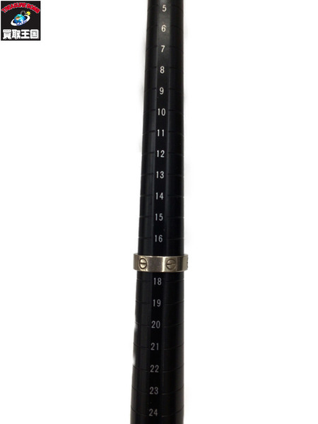 アクセサリー Cartier/K18WG/ミニラブリング