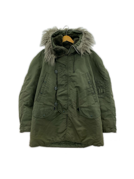 ALPHA ミリタリージャケット 90s N-3B USA製 (M)