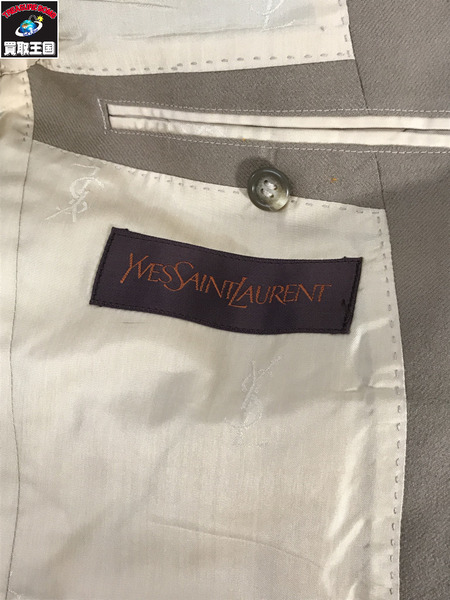 SAINT LAUREN テーラードジャケット 茶